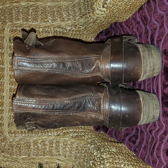 Vintage Shoe Company Leather Boots - Picture 4 of 14
